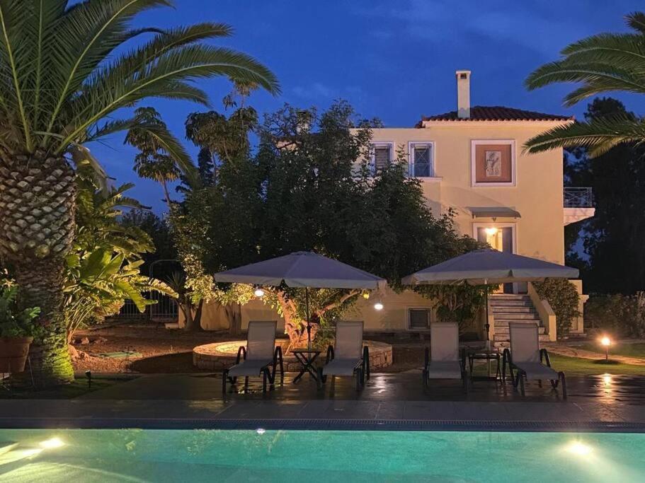 Villa Elmar Aegina Dış mekan fotoğraf